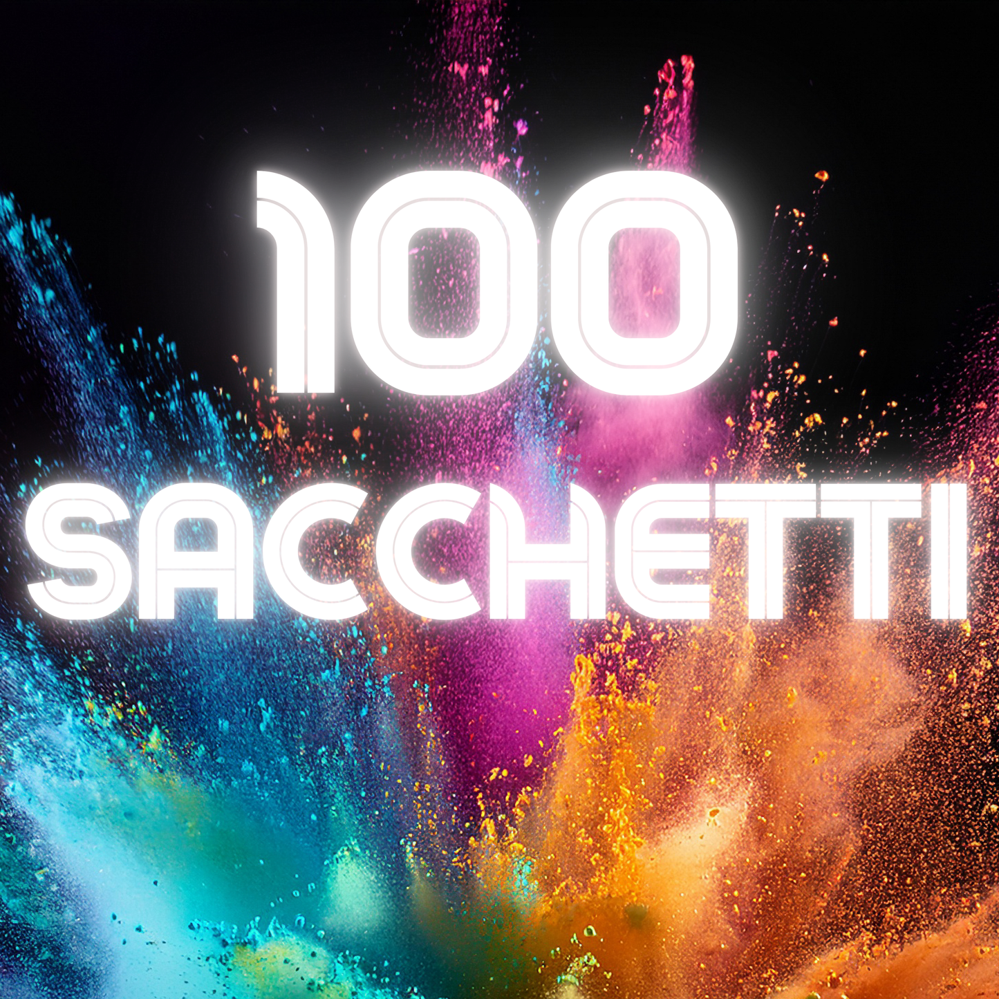 100 sacchetti🌈🌈🌈🌈🌈